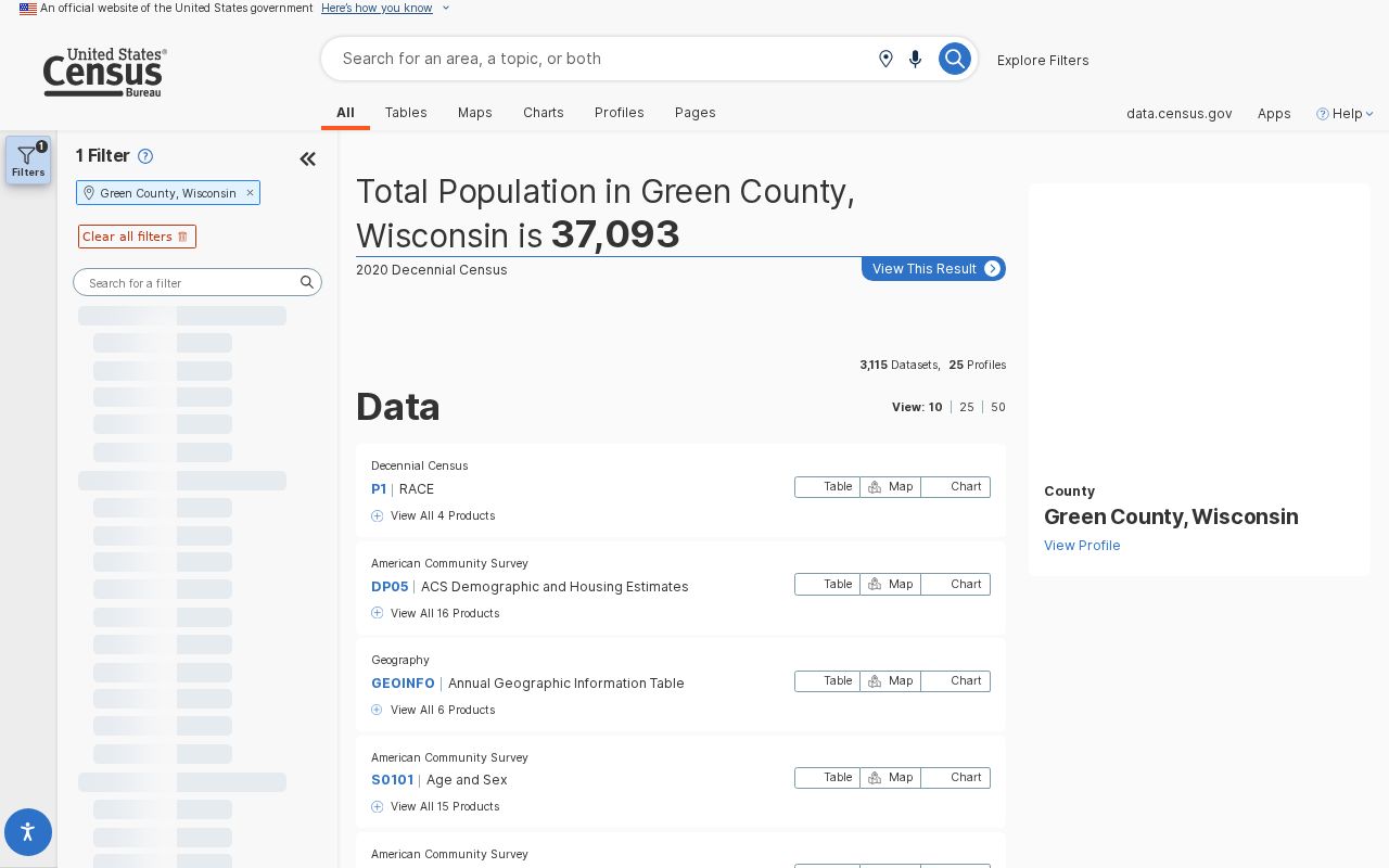 Monroe court records Green County Census geography source
